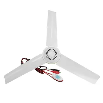 

12V 3 Blade Ceiling Emergency Fan Powerful Caravan Camping with Switch