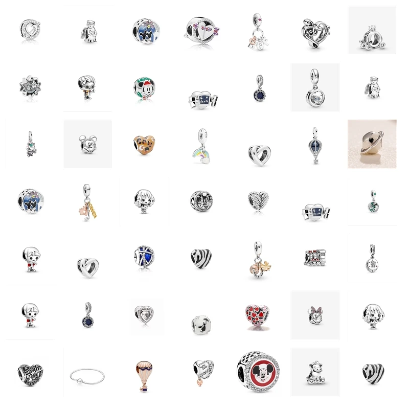 

2020 wholesale Diy letter beads for jewelry making Fit charms pandora bracelet silver 925 original 516