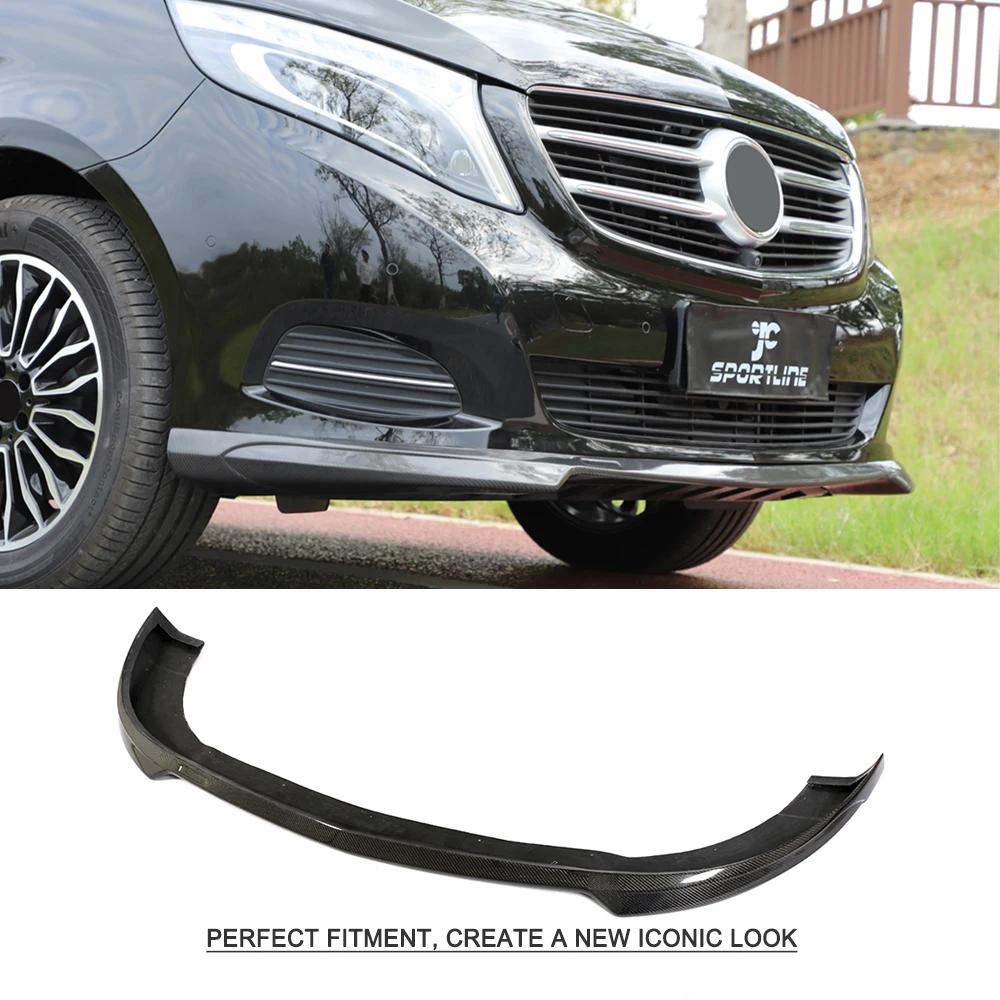 Головной передний бампер спойлер для Mercedes Benz V Class W447 V200 V220 V250 2014 2018 MPV аксессуары