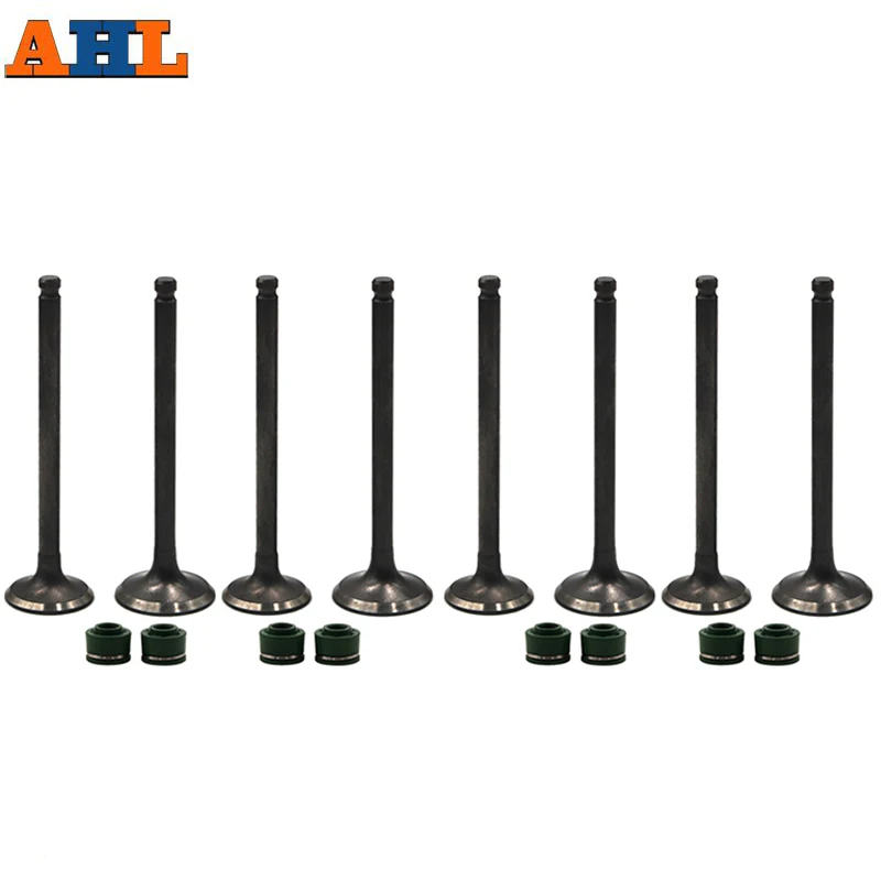 AHL 4 Pairs Motorcycle Intake & Exhaust Valve Kit Stem Seal For HONDA Xelvis250 25V 1991-1995 VTR250 1997-2009 VT250Z VT250F |