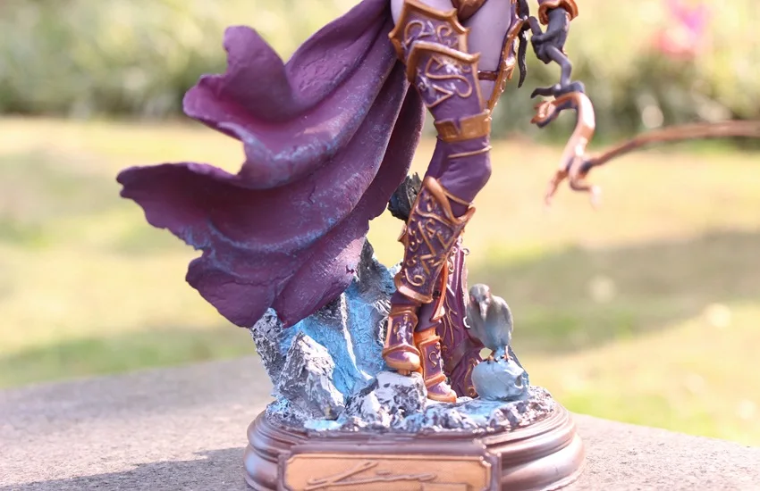 Валли аниме World of Warcraft Sylvanas призрак королева статуя Гараж Комплект Модель