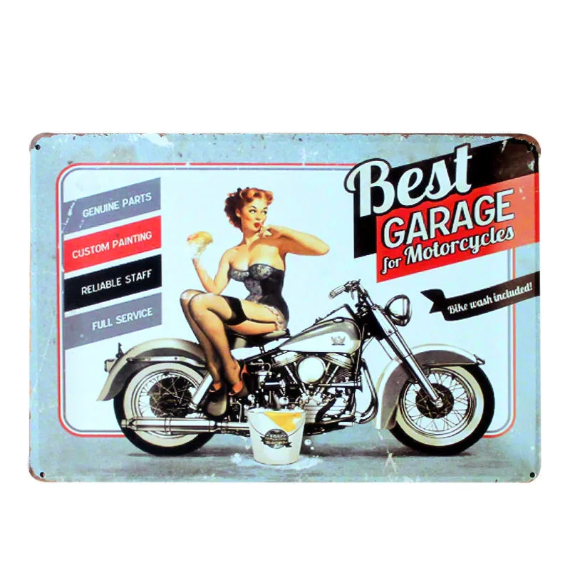 N HOT ROD табличка винтажная металлическая жестяная вывеска Бар Паб декоративные тарелки папа гараж наклейки на стену художественный плакат рождественские украшения для дома подарок MN35 - Цвет: N