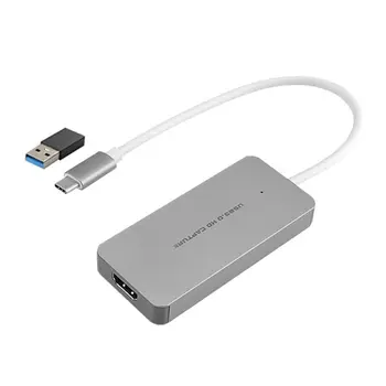 

Video Capture Card to USB3.0 TV BOX Drive-free Live Streaming For PS3 PS4