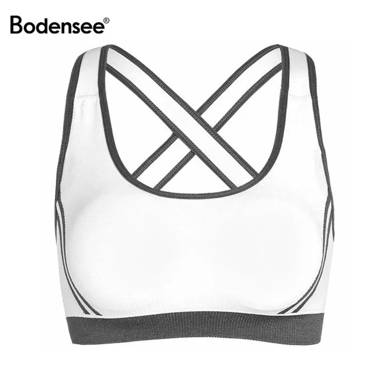 BODENSEE, женский, беспроводной, пуш-ап, дышащий, для сна, спортивный бюстгальтер, для женщин, мягкий, сексуальный, бесшовный, бюстгальтер для активного отдыха, топ для фитнеса - Цвет: 10