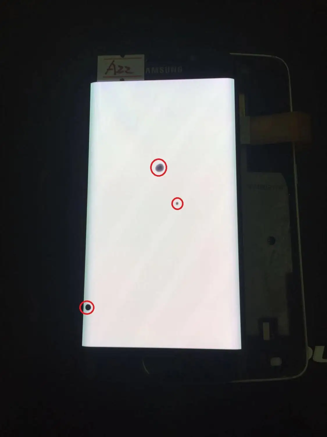Для samsung Galaxy S6 Edge lcd G925 G925F SM-G925F дисплей сенсорный экран дигитайзер в сборе для samsung S6 Edge lcd - Цвет: NO.A22 Blue
