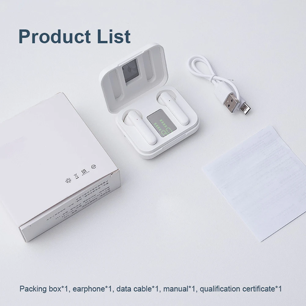 Esportes à Prova Fones de Ouvido sem Fio Case de Carregamento Branco com Cancelamento Nova Quente Bluetooth Dwireless Água no Ouvido X15 Ruído Earbud 5.0 13 no ouvido x15 caso de carregamento branco com cancelamento ruído earbud