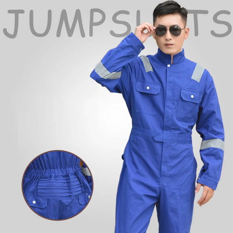 reflective mining overalls