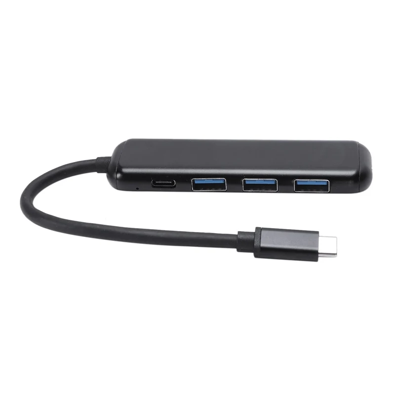 Портативный 5 в 1 type-C Usb 3,0 алюминиевый сплав концентратор адаптер с Pd быстрое зарядное устройство для ноутбука Macbook
