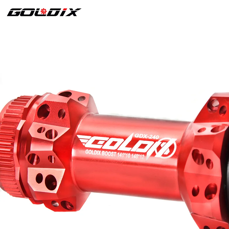 GOLDIX 240 EXP 180 MTB Bike 28H Naben Center Lock Disc Brake In Front 110*15 Rear148 *12mm Ultra Light DT 180 MTB Hub