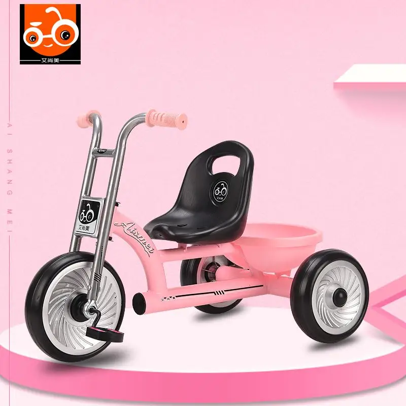 Детский трехколесный велосипед игрушка автомобиль Детский сад Игрушка детский велосипед 1-3-2-6 лет велосипед - Цвет: B