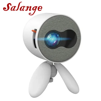 

Salange Mini Projector YG220, 480*272 Pixels Supports 1080P HDMI USB Mirror Mobile Phone Screen Video Beamer Home Theater Player