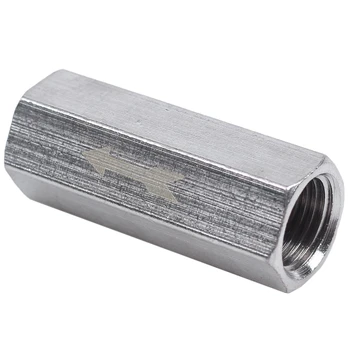 

LBER Brass 1/4'' Threaded BSPP Female Full Port One Way Air Check Gas Oil Water Valve