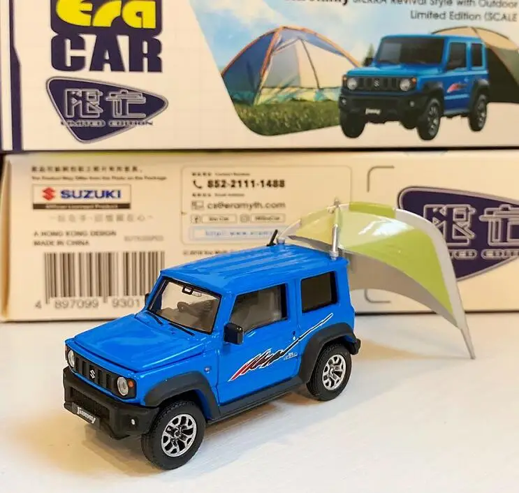  Car decoration FOR Suzuki Jimny alloy finished simulation static car model 1:64