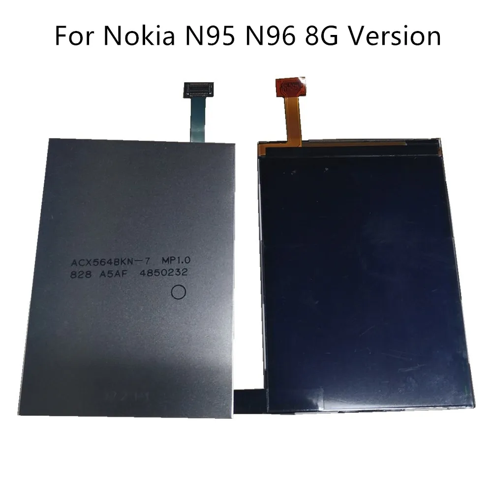 100 adet/grup Nokia N95 N96 8G sürüm LCD ekran için yedek parçalar