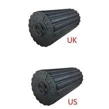 Электрический Йога заряжаемый Вибрационный валик пены массажер фитнес для снятия боли в мышцах Аксессуары для йоги