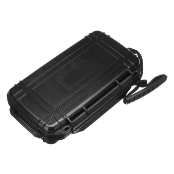 

Portable 5 Cigar Humidor Caddy Case Portable Holder Waterproof Dust-Proof Home Travel