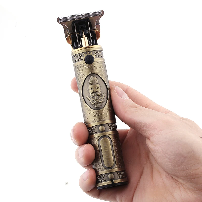 Aparador de Cabelo Máquina de Cortar Corte de Cabelo Elétrico Baldheaded Cabelo Profissional Poderoso Máquina Barba Navalha Elétrica 0mm 2 Aparadores de pelo