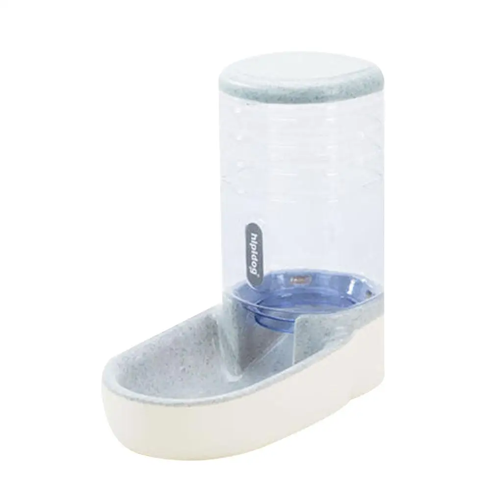 Grey feeder 3.8L автоматическая кормушка для питомца большой объем для воды диспенсер для собаки кошки для питья воды чаша для собак бутылка для воды для собак миски для кошек - Цвет: Grey feeder