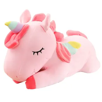 

30cm Kawaii Giant Unicorn Plush Toy Soft Stuffed Unicorn Soft Dolls Animal Horse Toys For Children Girl Pillow Birthday Gifts
