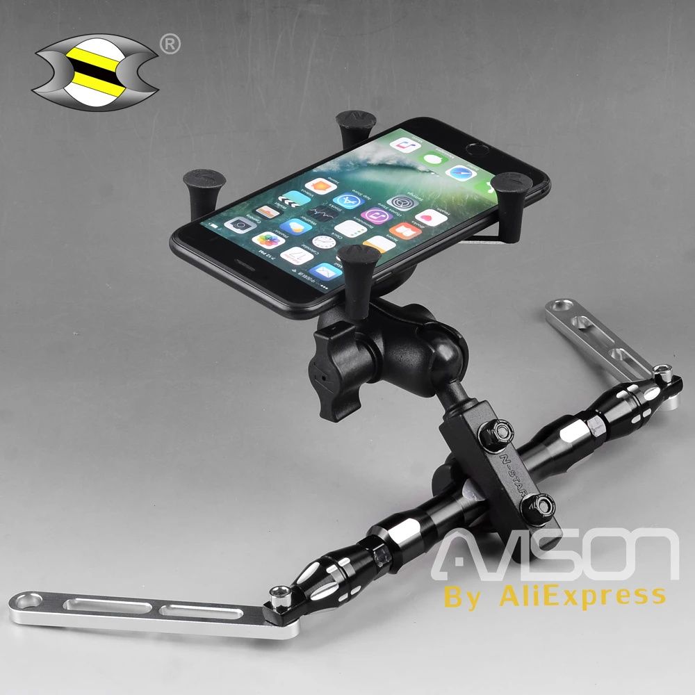 Для GSXR 600/750 GSXR600 GSXR750 GSX R 1000 GSX1300R HAYABUSA Мотоцикл GPS навигация Кронштейн