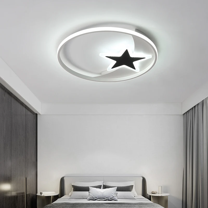 

Modern Simple Led Chandelier for Bedroom Living Room Kitchen Study Ceiling Lamp Indoor Decoration Lighting Fixtures