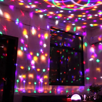 

LED Bar Stage Lighting RGB Mini Disco Ball Light Party LED DJ Projector Party Lights Lamp for Car Home KTV#0210g10