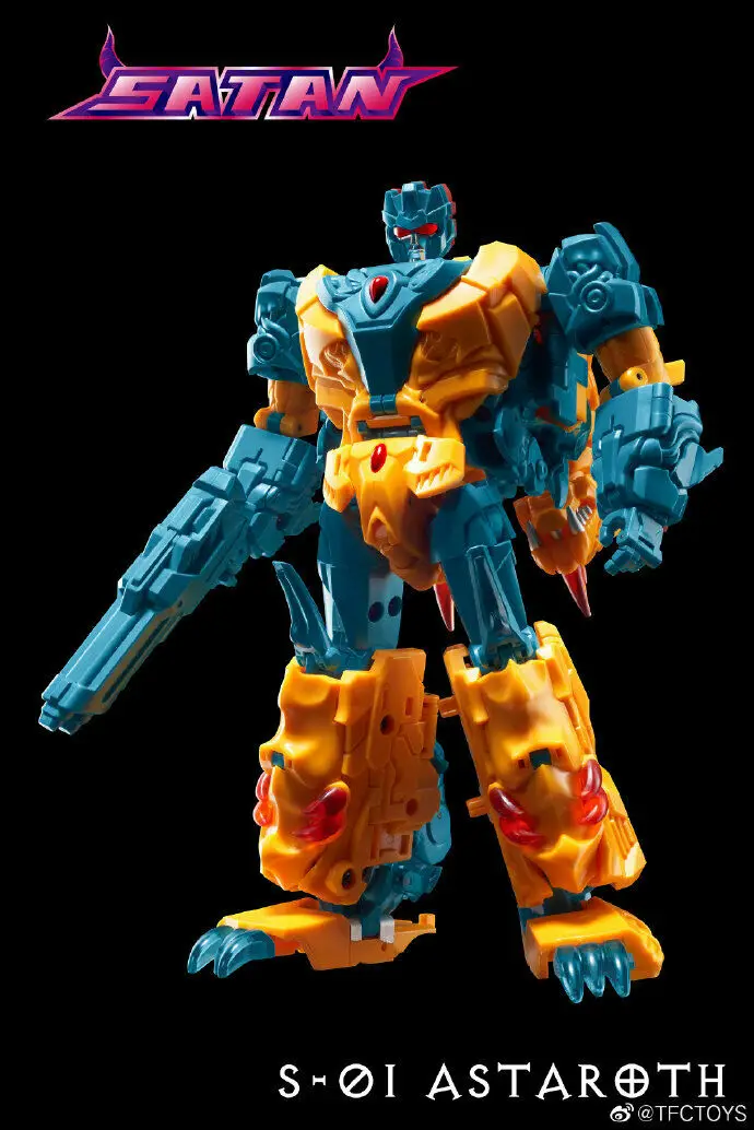 Новое преобразование TFC сатана S-01 ASTAROTH фигурка Arriva скоро