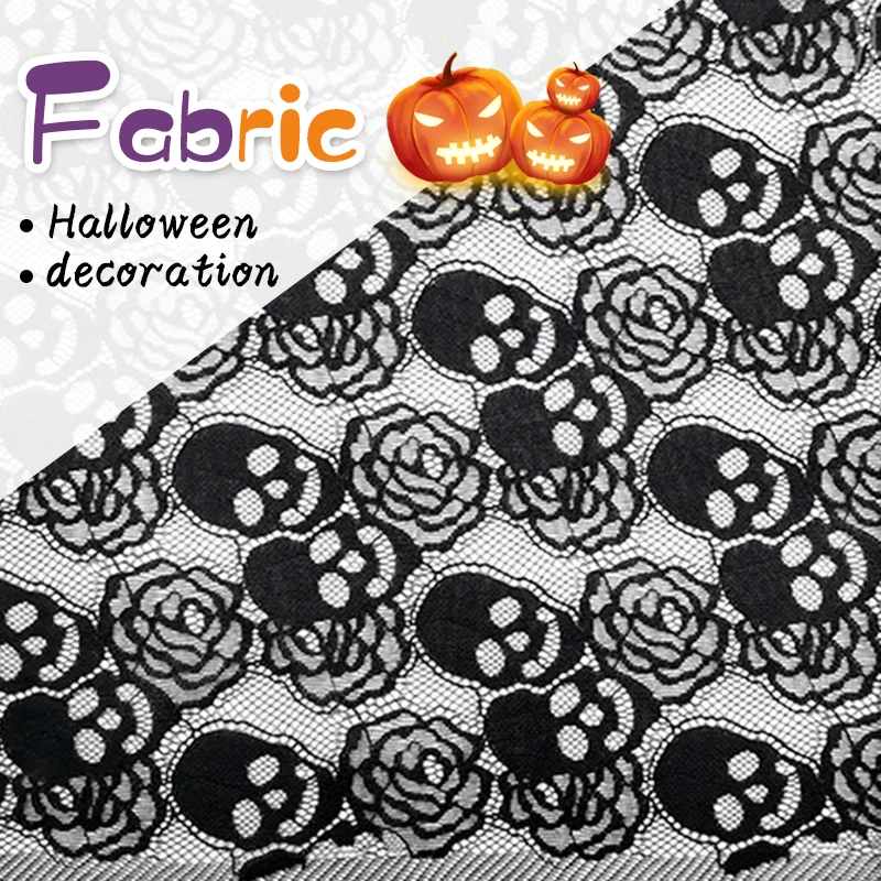 Halloween Fabric By The Yard - Floating Ghosts on Black Fabric - Black  Fabric – Pip Supply