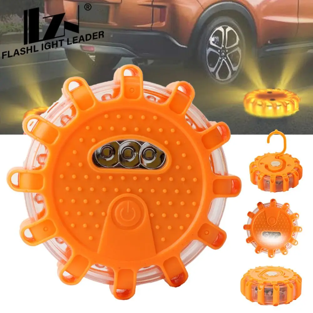 RoadFlaresCarEmergencyLightHelpFlashBeaconV16ApprovedDgt