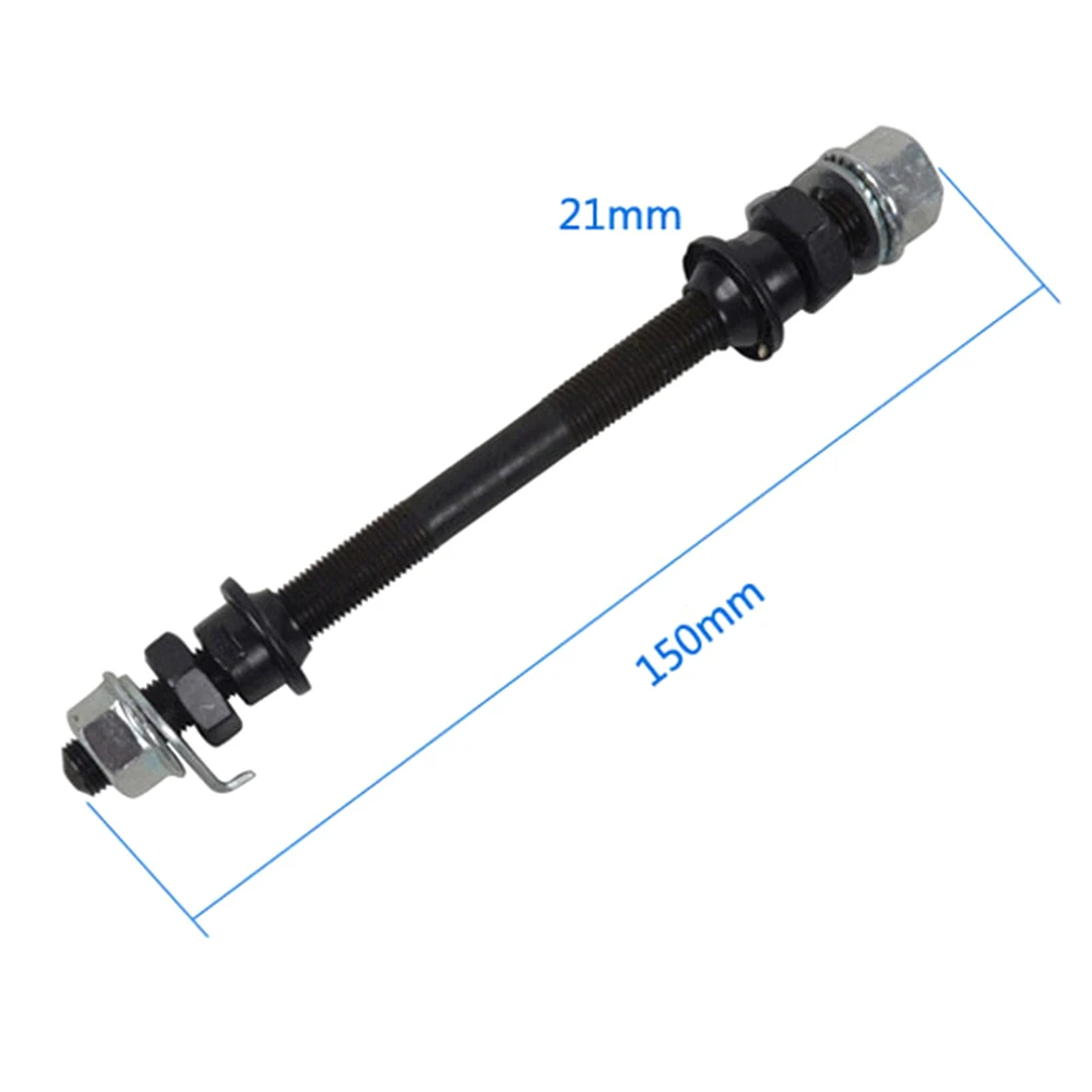 

Durable And Practical Mountain Bike Bicycle Wheel Hub Axle Front Rear Solid Spindle Shift Shaft Easy Installation