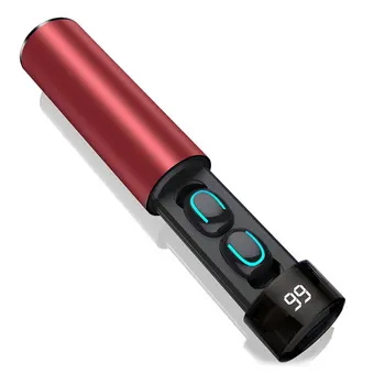 

Bluetooth Earphone Digital Battery Power Display Wireless Earphones In-ear Type Headset Power Bank Earbuds