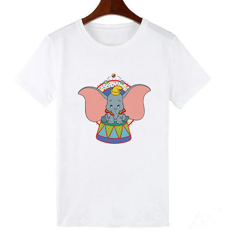 family matching outfits for wedding Dumbo Elephant Disney T shirt Children Summer Cartoon Adult Unisex T-shirt Fashion Baby Girl Boy With Tshirt Family Look Outfits coordinating family outfits Family Matching Outfits