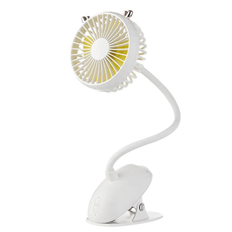 

Usb Portable Clip On Stroller Fan, Flexible Bendable Mini Personal Desk Electric Fans With Rechargeable Battery Operated Quiet C