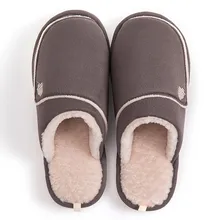 Мужские слипоны; большие размеры; Водонепроницаемая домашняя обувь; бархатная теплая обувь; хлопковые тапочки; zapatos de hombre; тепличные тапочки;# CN20