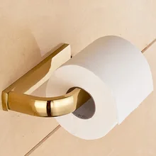 Vidric металлический подвесной держатель для туалетной бумаги для ванной комнаты Золотой Континентальный простой держатель рулона вешалка для полотенец полная медь
