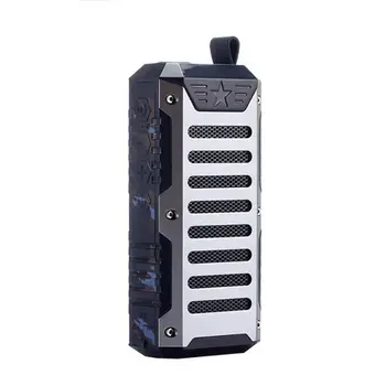 

T9 Portable 5.0V Bluetooth Speaker Outdoor Wireless Waterproof Subwoofer Powerful Deep Bass Handfree Speakers Flashlight Cycli