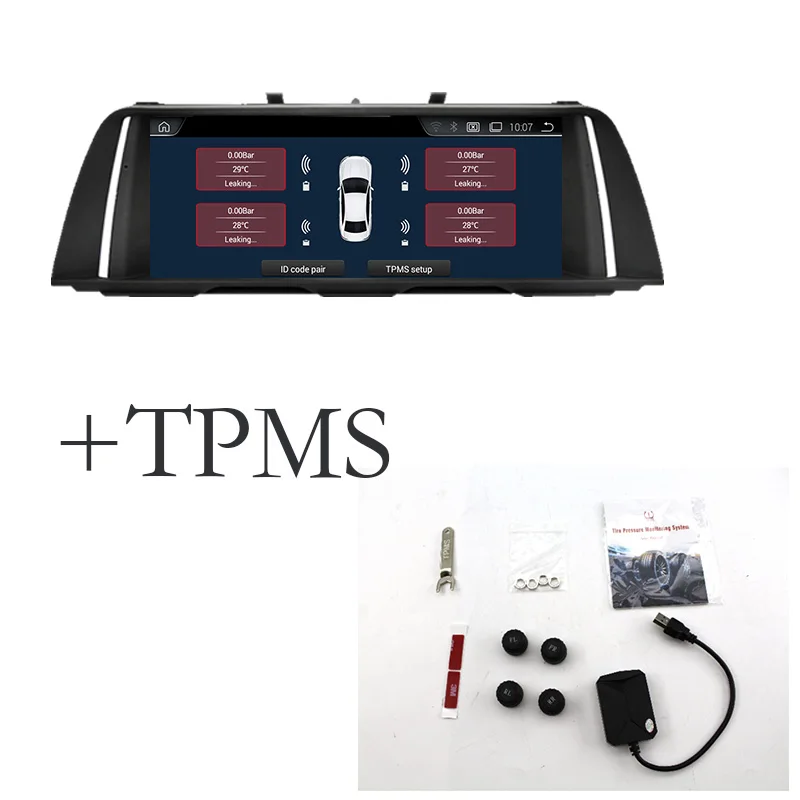 Liandlee Car Multimedia GPS Audio Radio Stereo For BMW 5 M5 F10 F11 2013~2016 CarPlay TPMS For NBT System Navigation NAVI