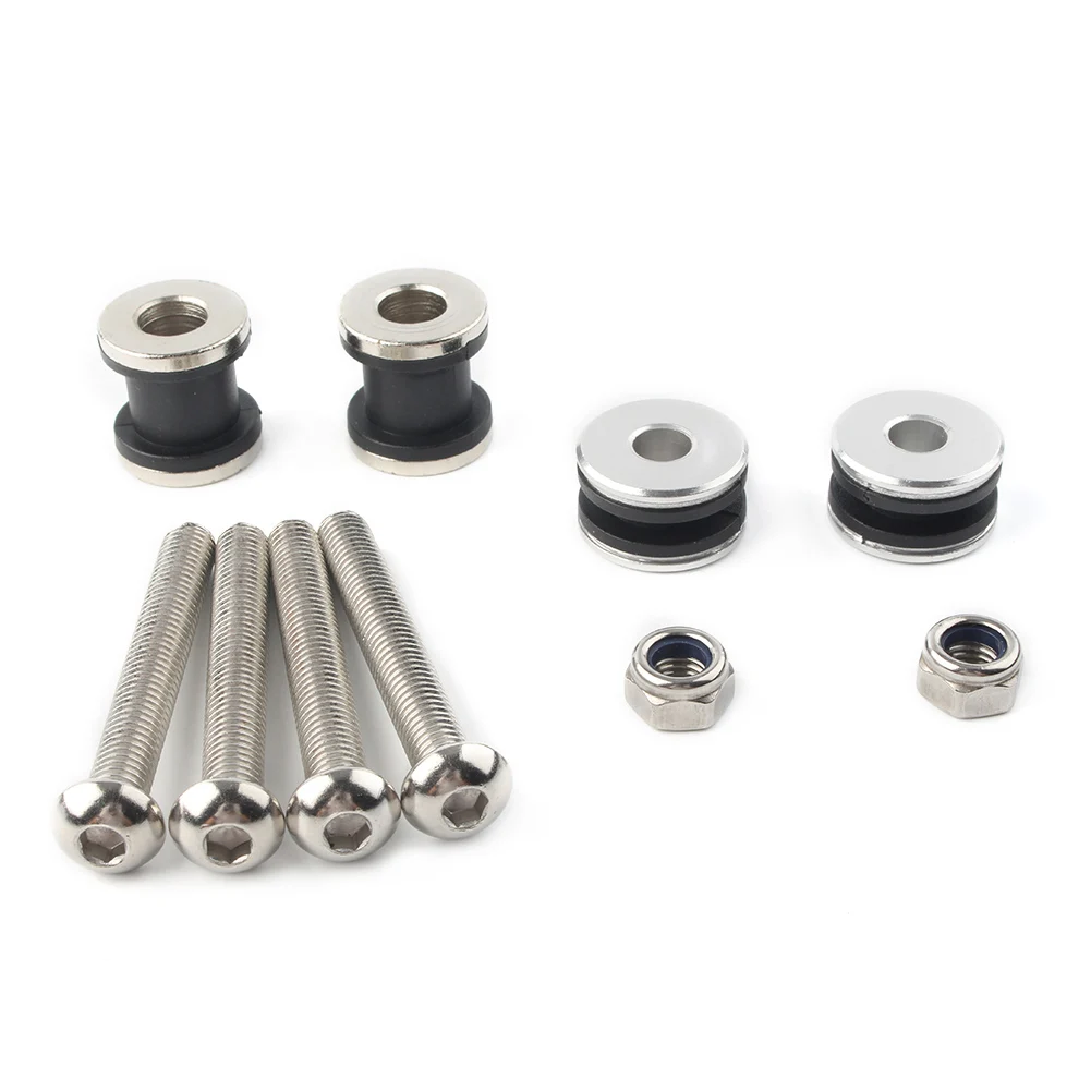 Detachable Sissy Bar Docking Hardware Set Fit for Harley 2004+ XL models(except '16-later XL1200CX) with Saddlebag P/N 53050-10