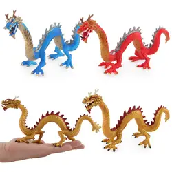 Крутой Восточный зверь китайская модель дракона оригинальная имитация Фигурки ПВХ реалистичные фигурки обучающая игрушка для детей