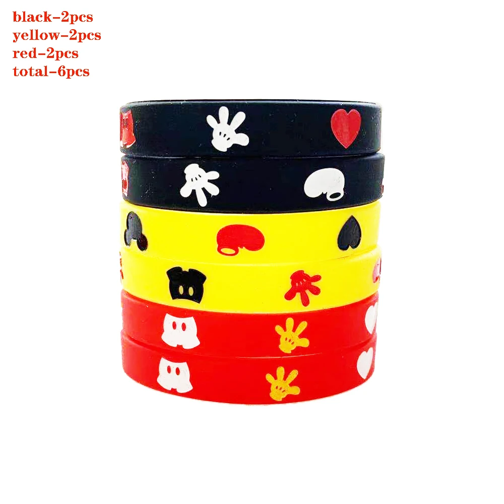 Disney Mickey Mouse Birthday party mixed Bracelet small gifts for children&rsquo;s parties and guests Supplie Mickey Party Favor,party toys