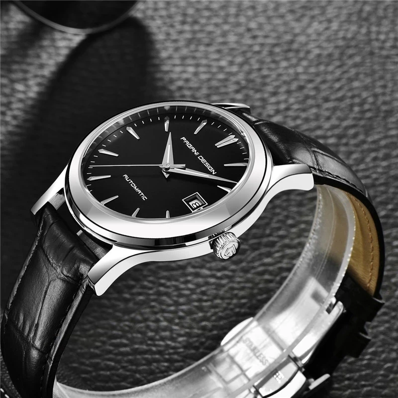 2021 Pagani Design Minimalist Classic Men's Mechanical Watch Stainless Steel Automatic Waterproof Watch Luxury Relogio Masculino