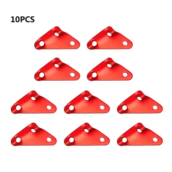 

10pcs Tent Guyline Cord Rope Fastener Awning Carabiner Guy Line Adjuster Runner Wind Stopper Tightener Hook Buckle Tensioner