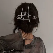 

1PC Korean Fashion Metal Pins Hair Claws for Women Hair Accessories Hiphop Hair Combs Hair Clips Party Gift Hairwear Jewelry Hot