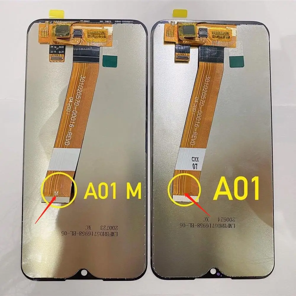5/10 Pieces A01 LCDs For Samsung Galaxy A01 A015