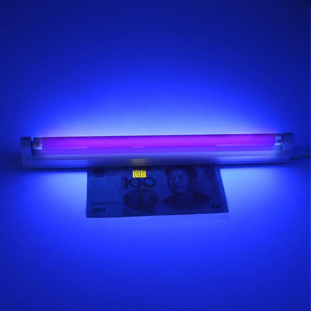 6 Вт 8 черный светильник синий UV кварцевый ультрафиолет лампы 110V 220V T5 трубки UVA
