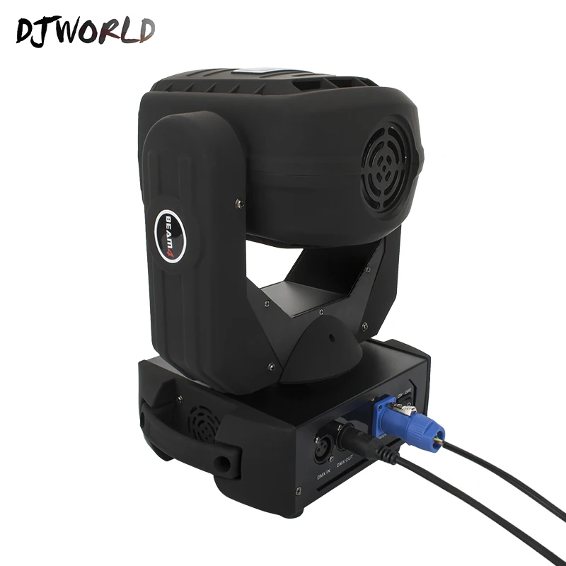 Djworld светодиодный супер луч 4x25 Вт RGBW Поворотная лампа для DJ огни для дискотеки Dmx лампа lumiere стробоскоп шоу Рождество