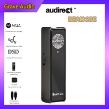 Hilidac Audirect Beam2 SE ESS9281 MQA Decoding 32Bit 384kHz Hi-Res HiFi Portable USB DAC Headphone Amplifier Beam 2SE