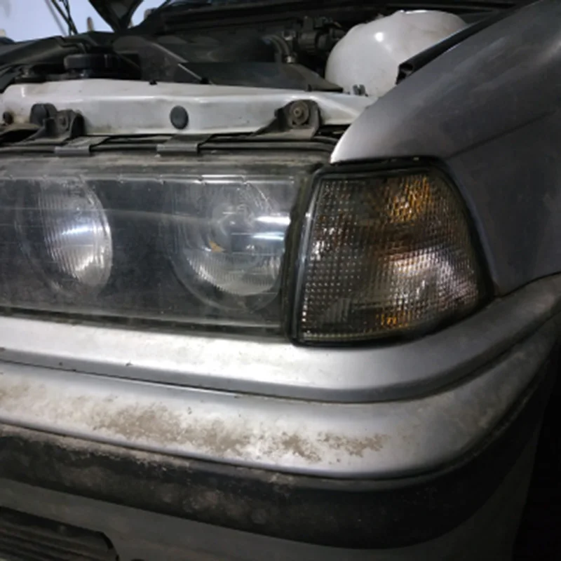 Автомобильный светильник сигнала поворота, угловой Предупреждение ющий светильник, корпус дыма для Bmw 3 серии 318I 325I E36 4Dr Sedan и Wagon 1992-1998