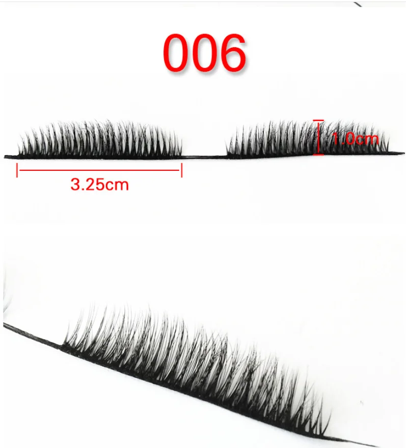 10 пар нижних ресниц полупродукт ресницы faux clils естественное наращивание ресниц
