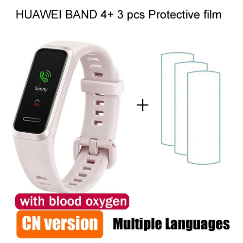 CN B4 pink n 3f Смарт-часы huawei Band 4 с глобальной версией, Смарт-часы, монитор сердечного ритма и здоровья, новые часы с usb-разъемом для зарядки - Цвет: CN B4 pink n 3f
